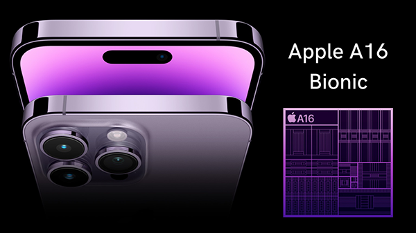 Chip A16 Bionic mang lại hiệu suất sử dụng mạnh mẽ cho iPhone 14 Pro